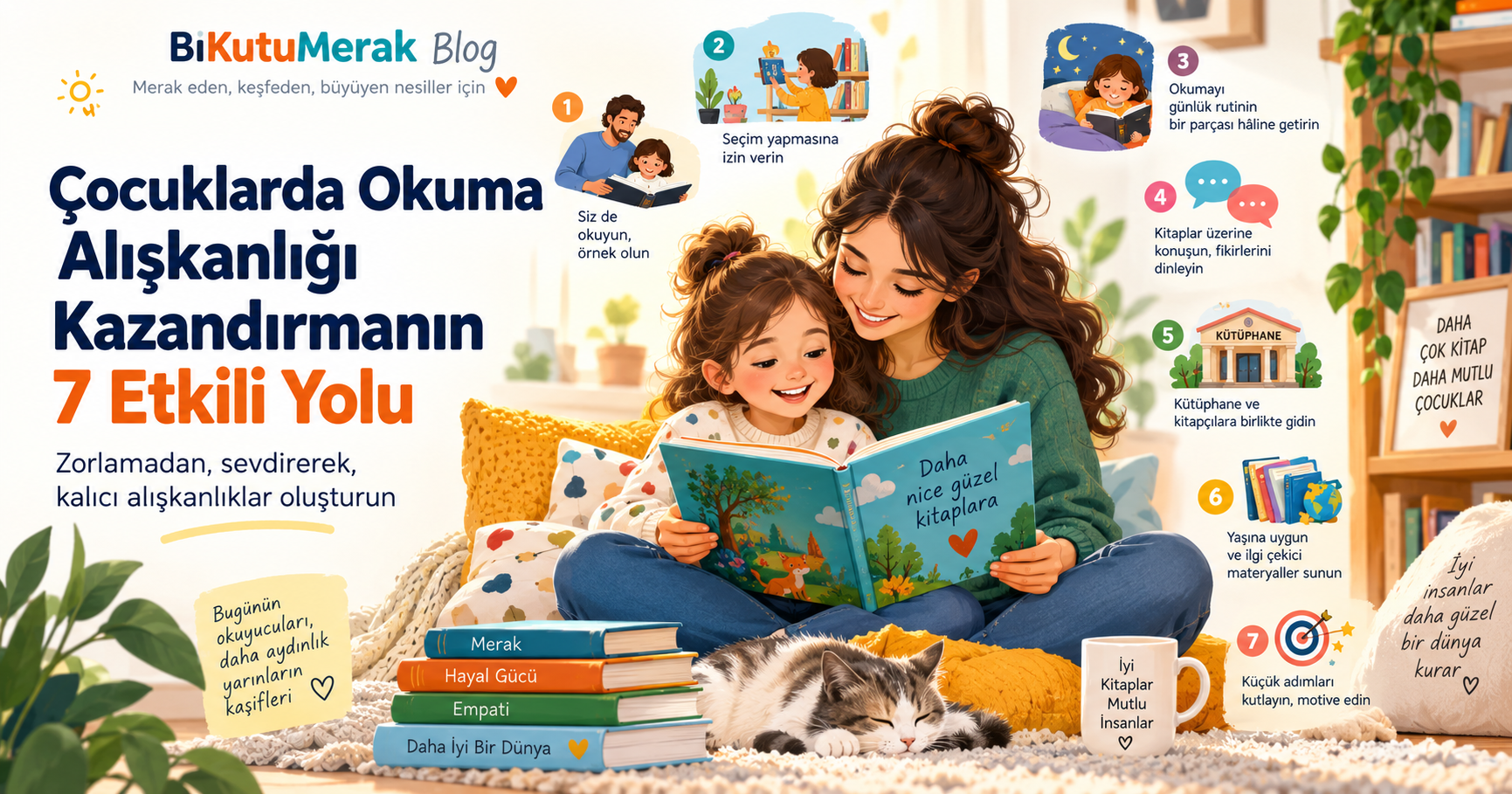 Çocuklarda Okuma Alışkanlığı Kazandırmanın 7 Etkili Yolu